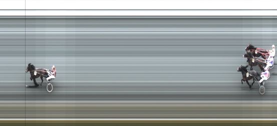 Målfoto for løp 1 på bane BT den 08.05.2014