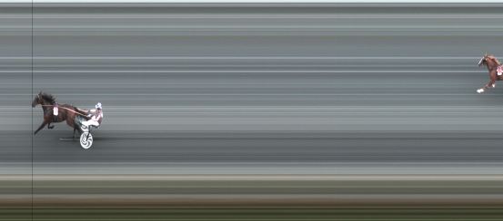 Målfoto for løp 3 på bane BT den 24.07.2014